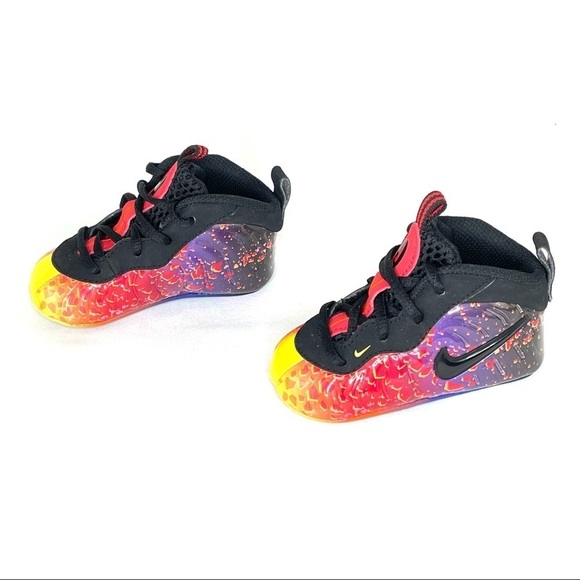 Nike Baby Foamposite Sneaker Booties Size 4 - Picture 4 of 10